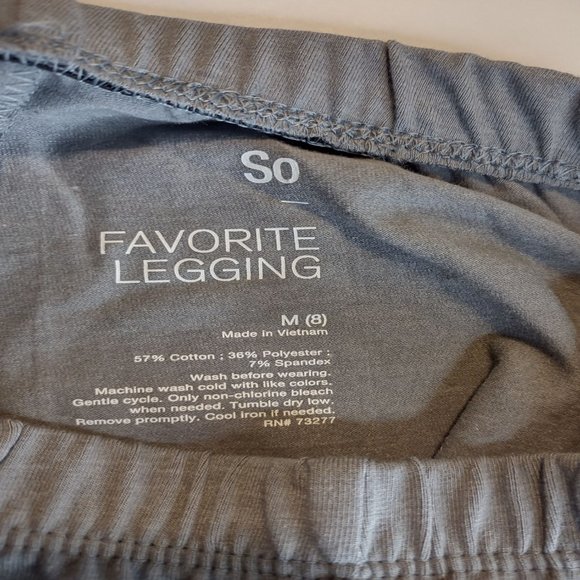 Girls SO® Leggings NWT Size 7 - Picture 4 of 4